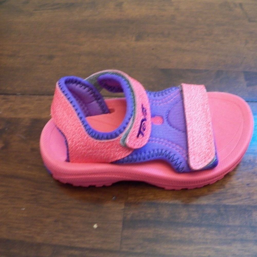New Kids Teva Psyclone 3 Pink Purple Sandals - Picture 3 of 6